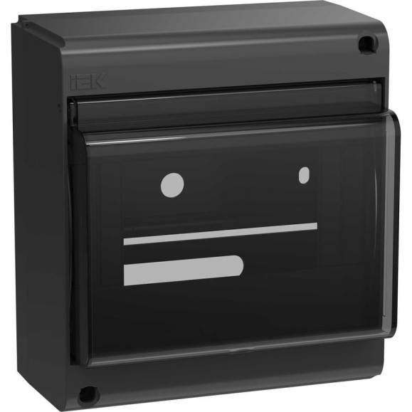 Мини Корпус UNION пластик КМПн-6 IP30 черный IEK UIM-KP72-N-06-20-K02