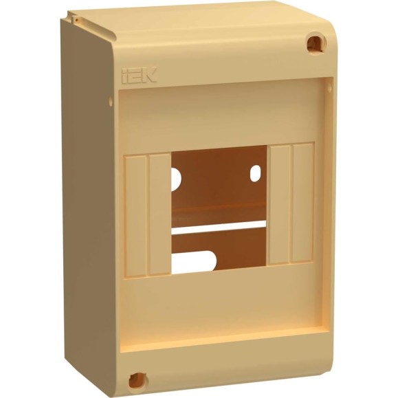 Корпус пластиковый IEK UNION Mini КМПн-4 IP20 без двери сосна UIM-KP71-N-04-20-K34