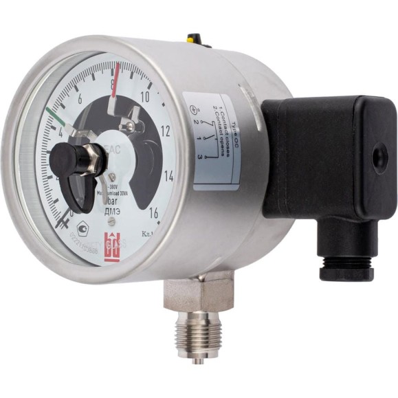 Манометр электроконтактный BD ДМЭ 100 V Р (0-16) бар, кл.1,0, G1/2 895261529 Манометр электроконтактный BD ДМЭ 100 V Р (0-16) бар, кл.1,0, G1/2 895261529