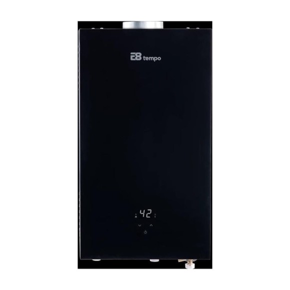 Газовый проточный водонагреватель E8tempo (Чёрное стекло) E8WCY24 Газовый проточный водонагреватель E8tempo (Чёрное стекло) E8WCY24