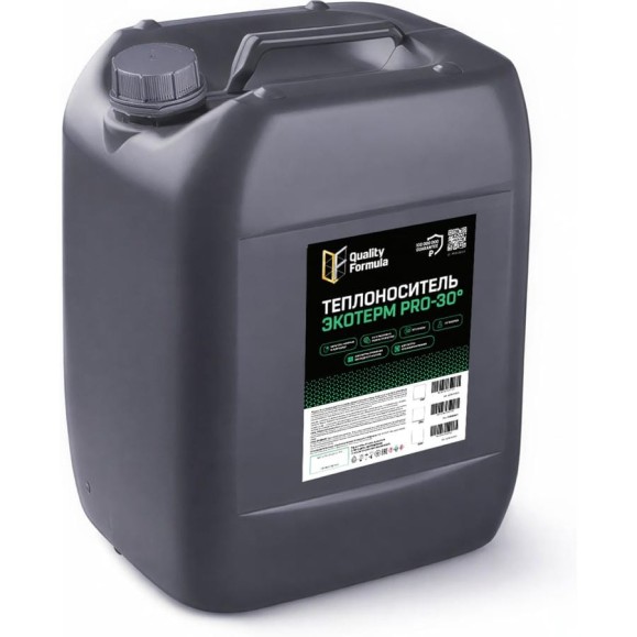 Теплоноситель Quality Formula ОЖ ЭКОТЕРМ PRO-30 20 л 430120364