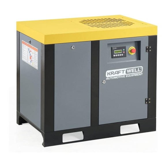 Компрессор винтовой KraftWell 1600/1350/1100 л/мин, 8/10/12 бар, 380В ETERE 11 Компрессор винтовой KraftWell 1600/1350/1100 л/мин, 8/10/12 бар, 380В ETERE 11