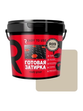 Затирка готовая Ready to use R09 Багамы, 1,5 кг RTU-R09 Затирка готовая Ready to use R09 Багамы, 1,5 кг RTU-R09