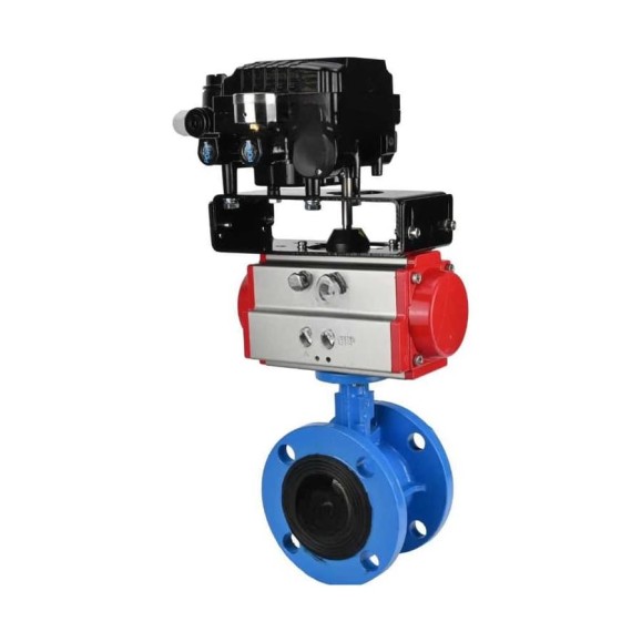 Затвор дисковый поворотный DN.ru GGG40-GGG40-EPDM-2W-H Ду100 Ру16 фланц. EPDM, пн.привод DA-105, позиц. EPRP1-NU-0-08, руч.дубл. HDM-1 D050-90857 Затвор дисковый поворотный DN.ru GGG40-GGG40-EPDM-2W-H Ду100 Ру16 фланц. EPDM, пн.привод DA-105, позиц. EPRP1-NU-0-08, руч.дубл. HDM-1 D050-90857