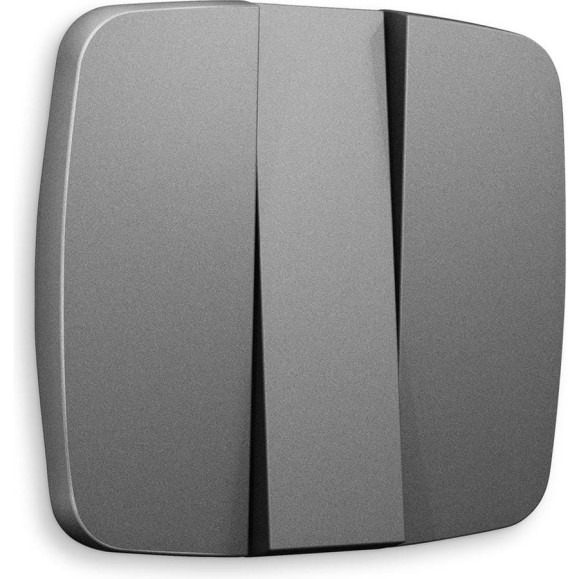 Лицевая панель Ambrella Volt для 3-клавишных выключателей OMEGA OP6550