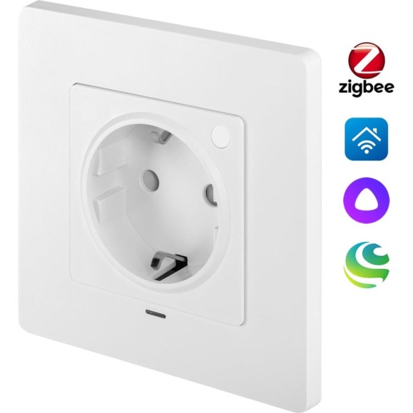 Розетка умная встраиваемая HOMMYN zigbee RKNWOZ01W НС-1714319