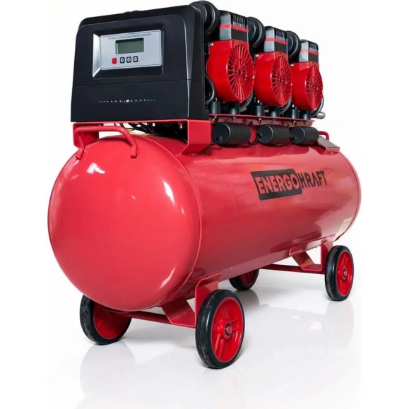 Компрессор ENERGOKRAFT 100 л/ресивер 4000 Вт 750 л/м AIRMAX 100/750 8 атм безмасляный 00-00002670