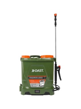Опрыскиватель ранцевый аккумуляторный DAST 10L-12V ДВЕ СЕКЦИИ DORA-10L2-12V