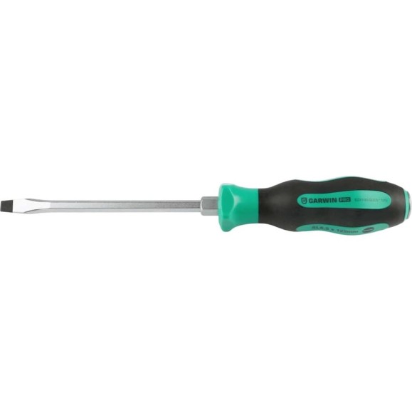 Отвертка усиленная цельнометаллическая GARWIN SL6.5, 125 мм 634145-SL6,5*125