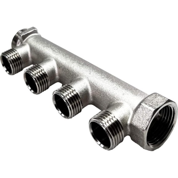 Коллектор STI ГШ 3/4 (НР 1/2×4 выхода), ТТ000019009