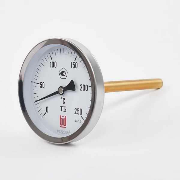 Биметаллический термометр BD ТБ 100Т/250 (0-350 °C), G 1/2, 1,5 рос, 51526171123
