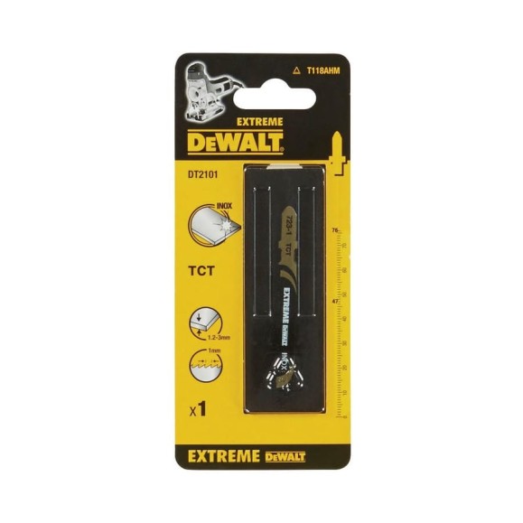 Пилка Dewalt для лобзика DT2101, по металлу, 1 шт. DT2101-QZ