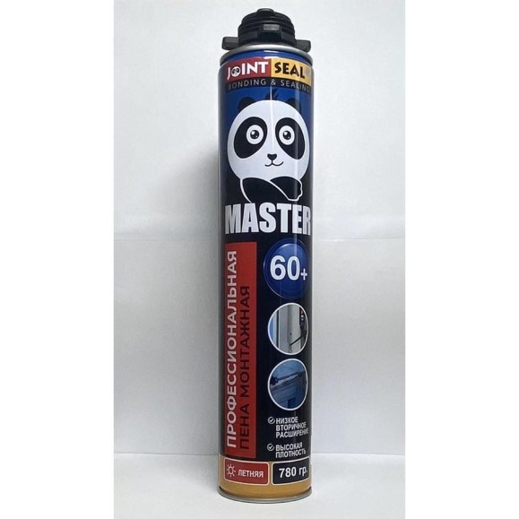 Монтажная пена профессиональная JointSeal PUFOAM MASTER Лето 780 гр. PU-FOAM-MASTER SUM 60+