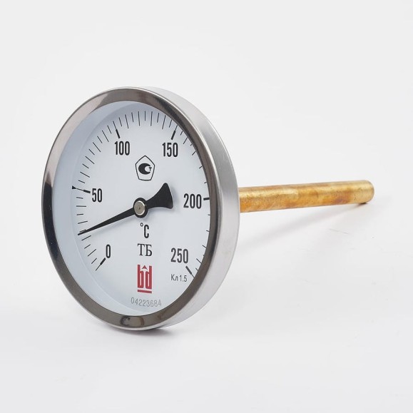 Биметаллический термометр BD ТБ 100Т/100 (0-450 °C), G 1/2, 1,5 рос, 51523191121