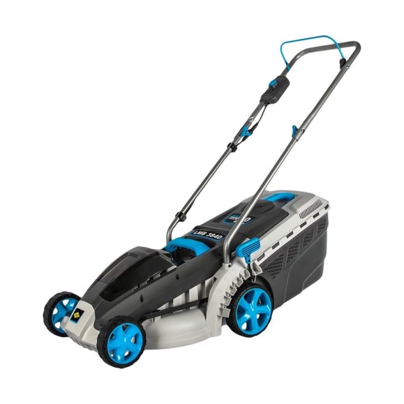 Газонокосилка аккумуляторная DDE BlueTech LMB 3840 (38 см, 25 - 75 мм, сборник 40л, без ЗУ и АКБ) 912-358