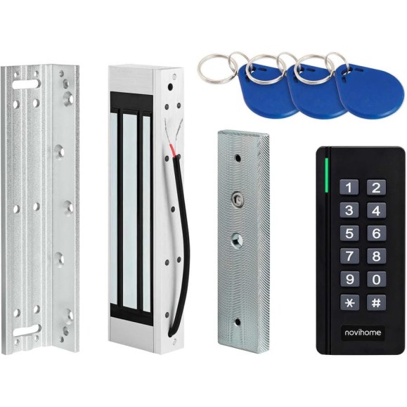 Комплект СКУД Novihome MAGNETIC LOCK KIT v., контроллер СКУД с электромагнитным замком 4186