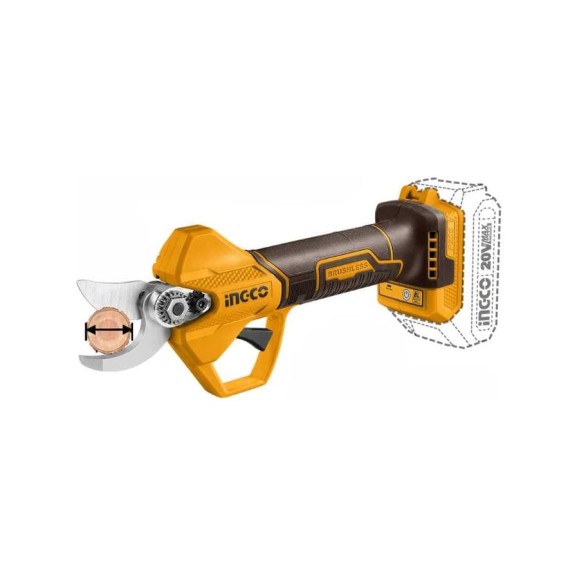 Аккумуляторный секатор INGCO INDUSTRIAL 20 В Li-Ion CSSLI202581