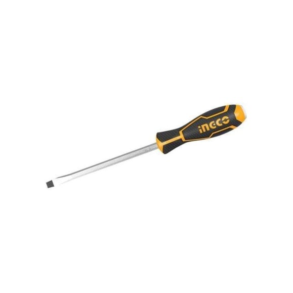 Отвертка шлицевая ударная INGCO SL8 x 200 HGTS288200 Отвертка шлицевая ударная INGCO SL8 x 200 HGTS288200