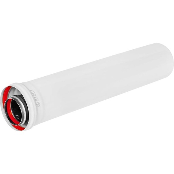 Удлинитель дымохода традиционный коаксиальный STOUT SCR-6010-001000, D60 (п-м)/100 (п-м) PEE9H4MM72Q4G9 Удлинитель дымохода традиционный коаксиальный STOUT SCR-6010-001000, D60 (п-м)/100 (п-м) PEE9H4MM72Q4G9