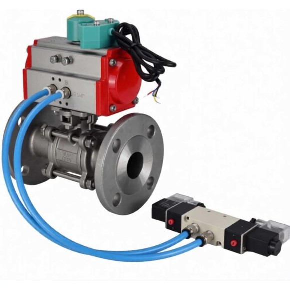 Шаровой кран DN.ru КШФПТ.304.180 Ду40 Ру40, фланц., PTFE, пн.привод SA-083, пн.распред PND1-S2EM-52-2-T08-220VAC, магн.перекл. МППП-200 D160-81412 Шаровой кран DN.ru КШФПТ.304.180 Ду40 Ру40, фланц., PTFE, пн.привод SA-083, пн.распред PND1-S2EM-52-2-T08-220VAC, магн.перекл. МППП-200 D160-81412