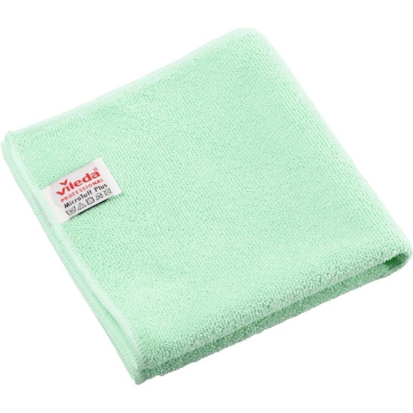 Салфетки Vileda МикроТафф Плюс, 5шт, микрофибра, зеленый, 38х38см, 174203 703617 Салфетки Vileda МикроТафф Плюс, 5шт, микрофибра, зеленый, 38х38см, 174203 703617