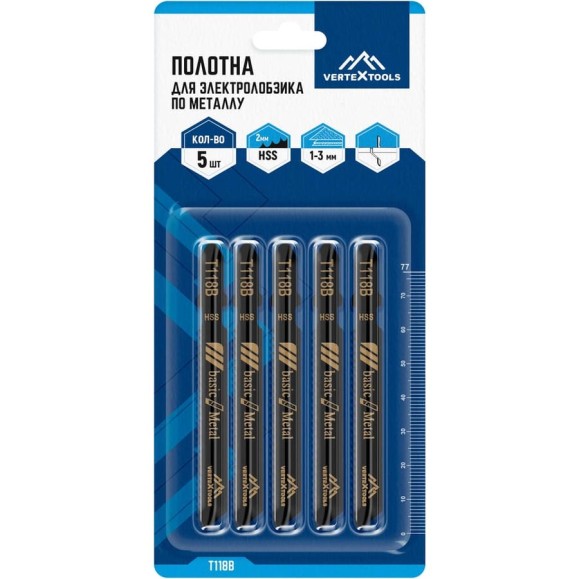 Полотно для электролобзика vertextools T118B