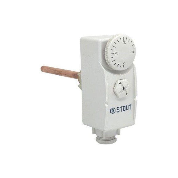 Термостат погружной механический STOUT STE-1007-300090 0-90С RG009455R1JO3C