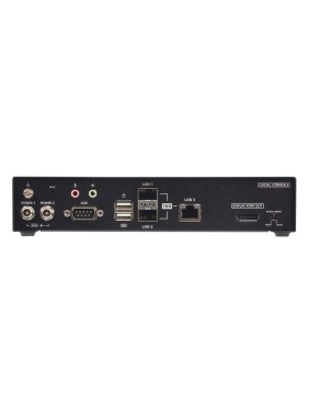 Передатчик ATEN 5K DisplayPort Single Display KVM over IP, 2xSFP+10GLan KX9970T-AX-G