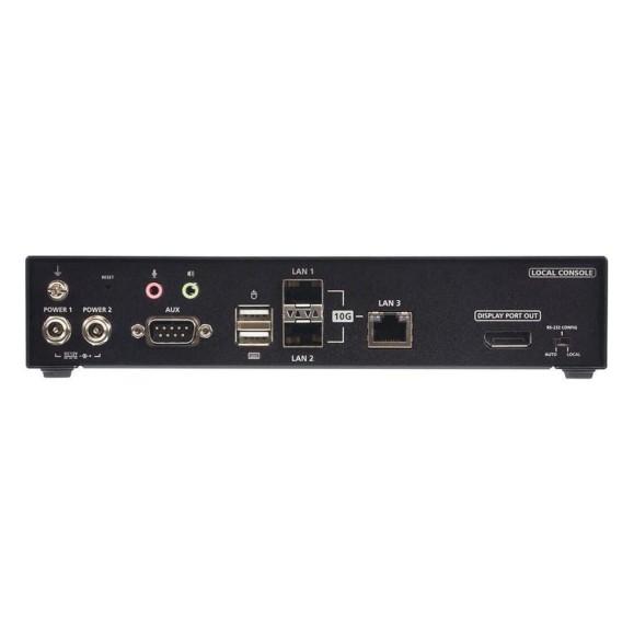 Передатчик ATEN 5K DisplayPort Single Display KVM over IP, 2xSFP+10GLan KX9970T-AX-G