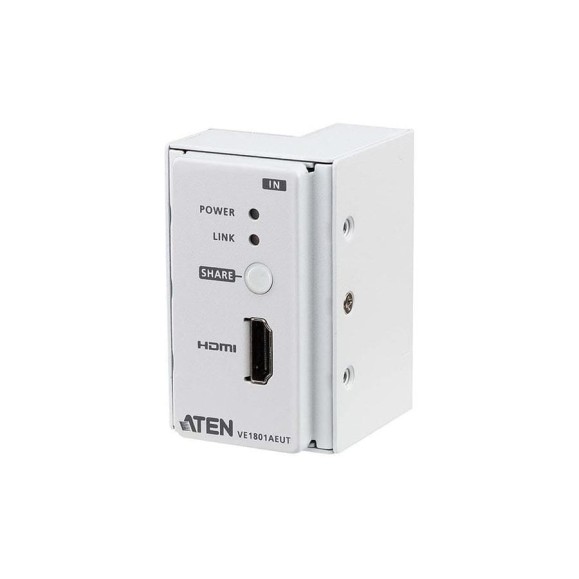 Удлинитель ATEN HDMI HDBaseT-Lite Настенный передатчик с монтажной панелью EU (4K 40м /1080p 70м) VE1801AEUT-AT-G