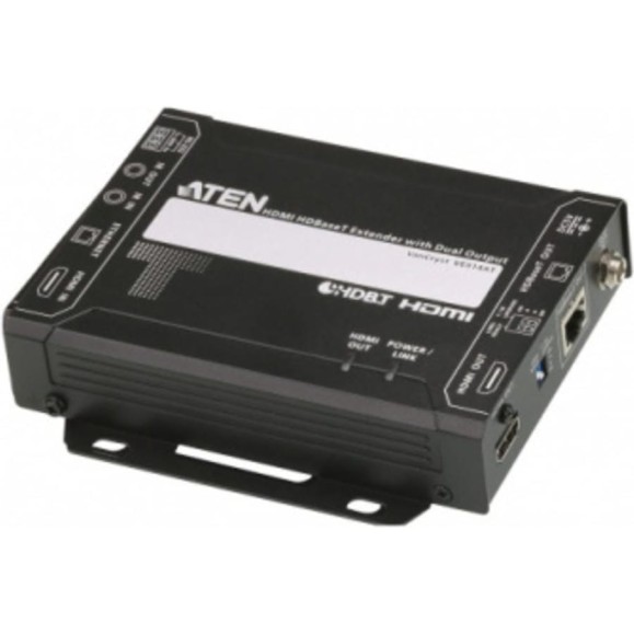 Передатчик ATEN HDMI HDBaseT, Dual Output (4K 100м / 1080p 150м) VE814AT-ATA-G