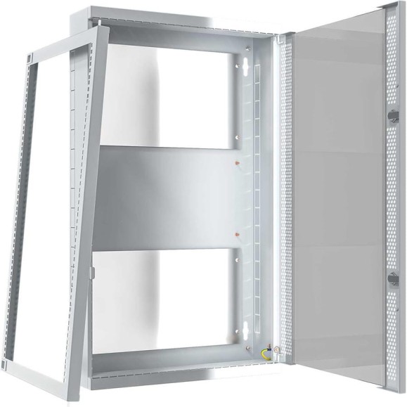 Шкаф для автоматики системы управления SYSMATRIX 18U 600x150 SB 6018.7100 Шкаф для автоматики системы управления SYSMATRIX 18U 600x150 SB 6018.7100