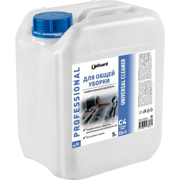 Универсальный очиститель UPGUARD C4 UNIVERSAL CLEANER готовый состав для общей уборки 5л 034-5 O34-5