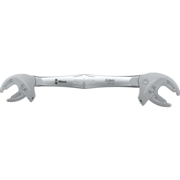 Двусторонний рожковый ключ с самонастройкой WERA 6006 Joker M/L 13; 14; 15; 16 мм x 1/2; 17/32; 9/16; 19/32; 5/8 x 16; 17; 18; 19 мм x 5/8; 11/16; 3/4 x 239.4 мм WE-020331 Двусторонний рожковый ключ с самонастройкой WERA 6006 Joker M/L 13; 14; 15; 16 мм x 1/2; 17/32; 9/16; 19/32; 5/8 x 16; 17; 18; 19 мм x 5/8; 11/16; 3/4 x 239.4 мм WE-020331