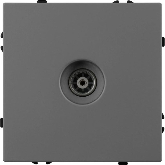 Механизм телевизионной розетки Arlight SCT-NOBE-MTV1-SFPL-GR 1шт 054295