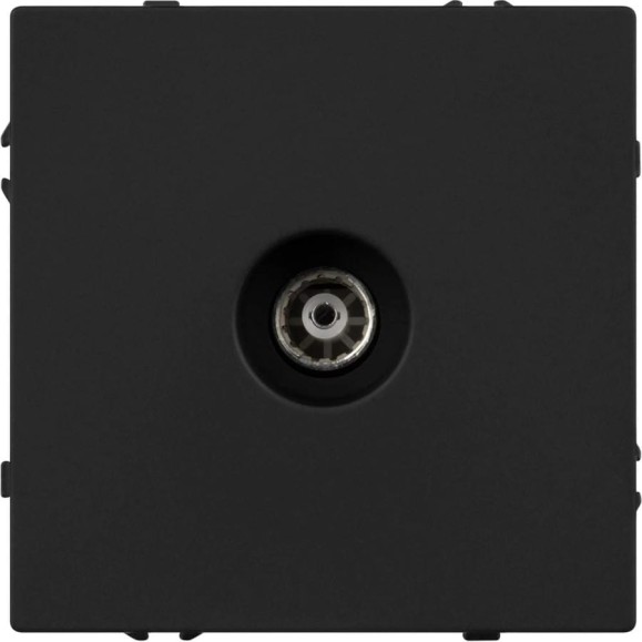 Механизм телевизионной розетки Arlight SCT-NOBE-MTV1-SFPL-BK 1шт 054293