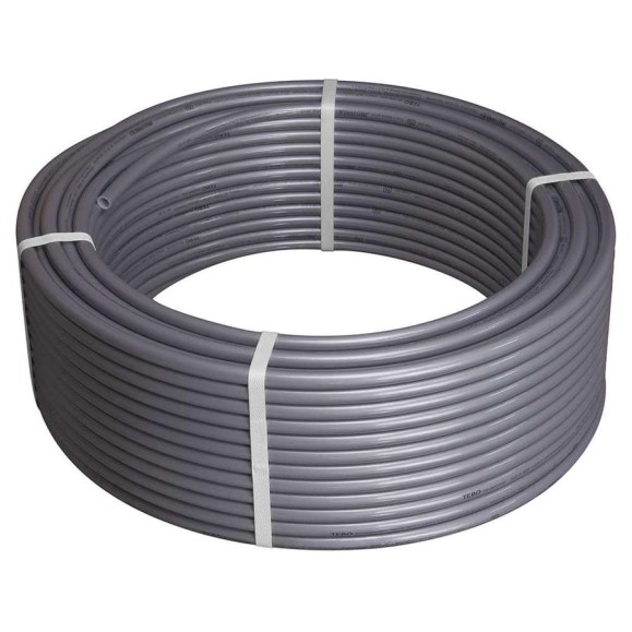 Труба PE-Xa/EVOH TEBO 16x2.2 мм (бухта 100 м) серая T-PE-Xa.Ox.16-2.2.С.100.CN