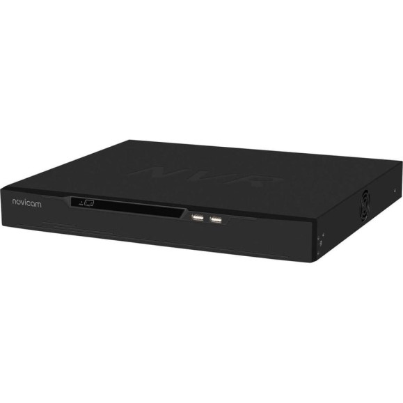 Видеорегистратор Novicam IP NR2832X PRO v. - запись 32 каналов IP, 12Мп 30к/с, 2 HDD до 12 Тб, поддержка H.265+ 3002V