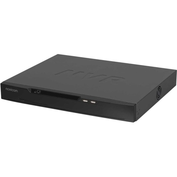 Видеорегистратор Novicam IP NR2816X-P16 PRO v. - запись 16 каналов IP, 12Мп 30к/с, 2 HDD до 12 Тб, поддержка H.265+, 16 PoE каналов 3005V