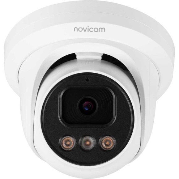 Камера видеонаблюдения IP купольная Novicam LUX 52MX 1/2.7 CMOS, 5 Мп 25 к/с, 2.8 мм, ИК 40 м, PoE уличная всепогодная v. 1045V Камера видеонаблюдения IP купольная Novicam LUX 52MX 1/2.7 CMOS, 5 Мп 25 к/с, 2.8 мм, ИК 40 м, PoE уличная всепогодная v. 1045V