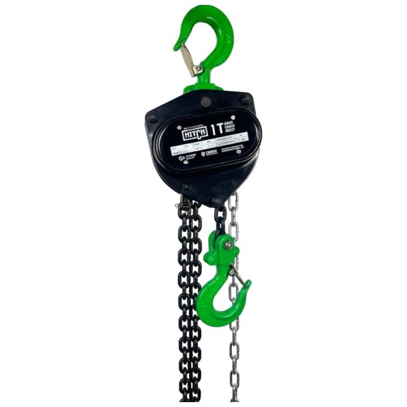 Таль ручная цепная HITCH CH210, 1 т, 9 м SZ068900