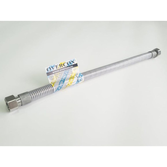 Шланг сильфонный OVERCON 2,50м 3/4 Г-Г шланг сильф с ПВХ (ШГМС) унив. 4610043812674 Шланг сильфонный OVERCON 2,50м 3/4 Г-Г шланг сильф с ПВХ (ШГМС) унив. 4610043812674
