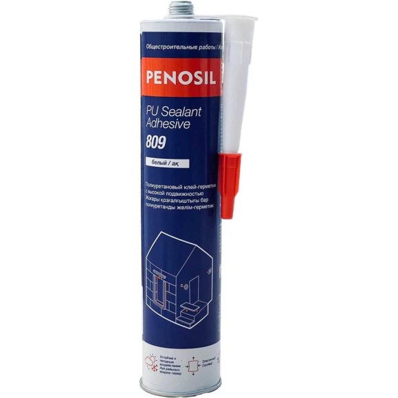 Клей-герметик полиуретановый PENOSIL PU Sealant Adhesive 809 280 мл серый H0041Z