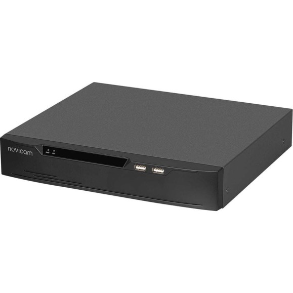 Видеорегистратор Novicam IP NR1808X PRO v. - запись 8 каналов IP, 12Мп 30к/с, 1 HDD до 12 Тб, поддержка H.265+ 3004V