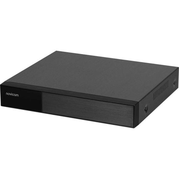 Видеорегистратор Novicam IP NR1604X-P4 PRO v. - запись 4 каналов IP, 6Мп 30к/с, 1 HDD до 10 Тб, поддержка H.265+, 4 PoE канала 3012V
