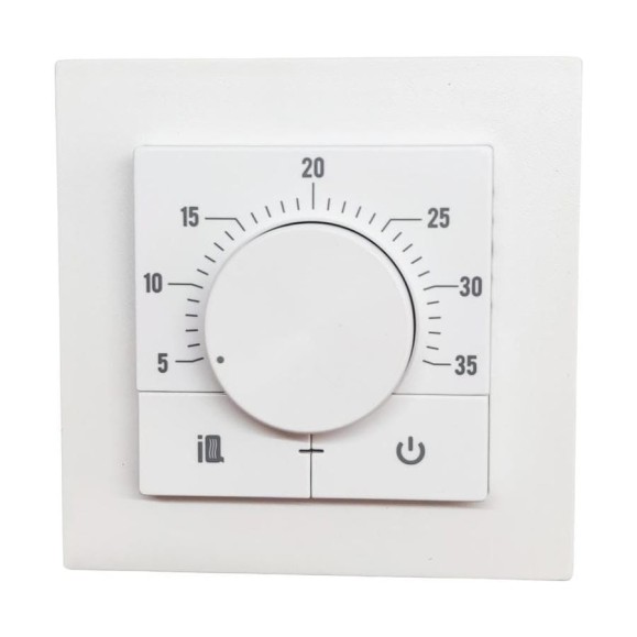 Терморегулятор IQWATT IQ Thermostat Dm белый 101678 Терморегулятор IQWATT IQ Thermostat Dm белый 101678