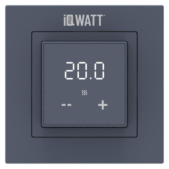 Терморегулятор IQWATT IQ Thermostat D (графит) 102728