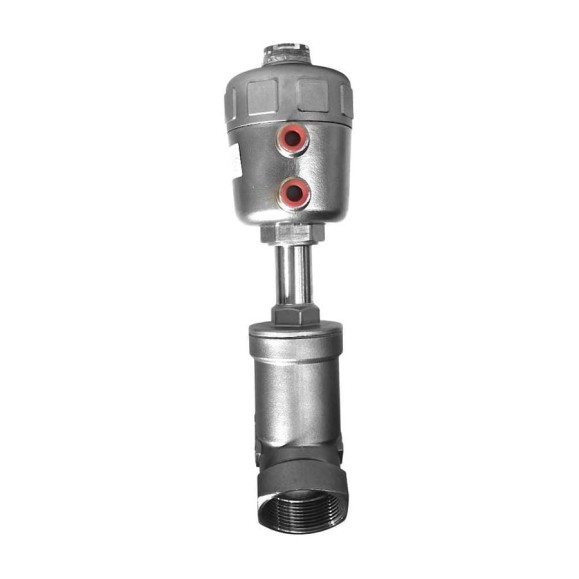 Отсечной пневматический клапан NEWKEY DN40, AISI304 NK-PASf40