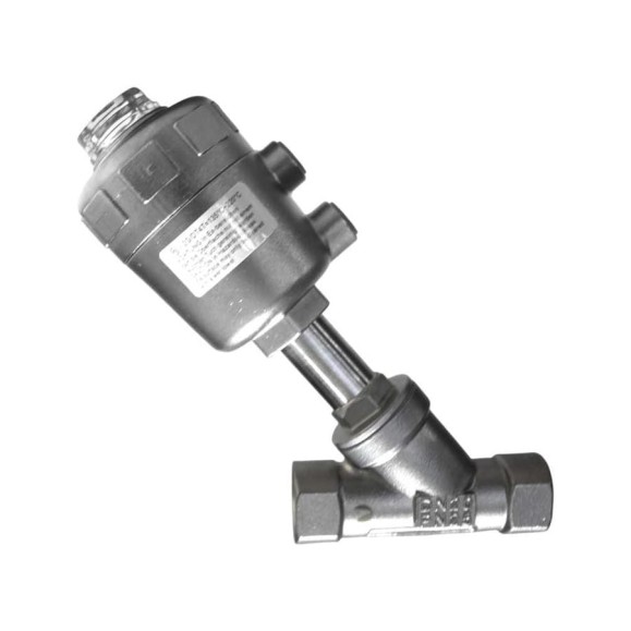 Отсечной пневматический клапан NEWKEY DN20, AISI304 NK-PASf20