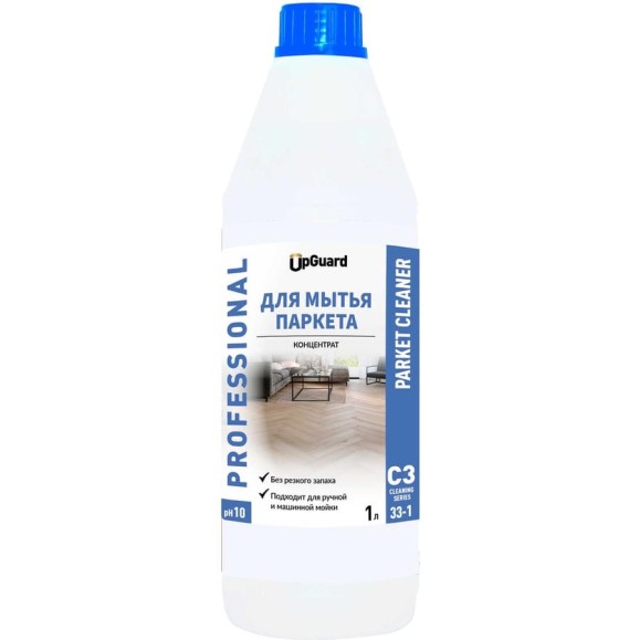 Средство для мытья паркета UPGUARD C3 Parket Cleaner 1л, Концентрат 1:100 33-1